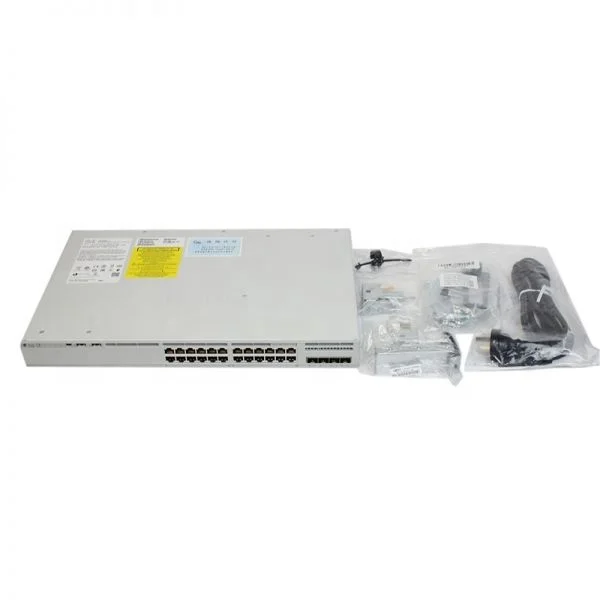 C9200L 24-port PoE+ 4x10G Uplink Switch Network Essentials C9200L-24P-4X-E-boxintelecom