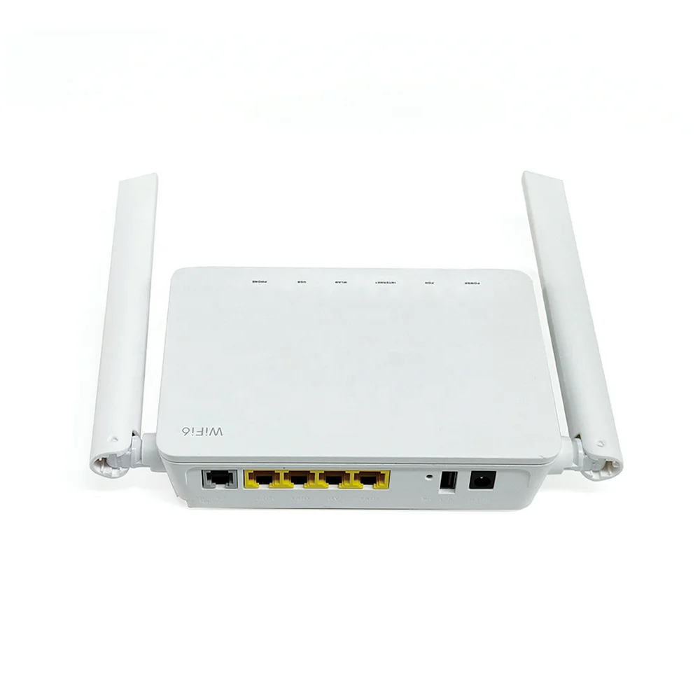 FTTH HN8145X6 WiFi 6 XG-PON ONU 10GEPON ONT 4GE+1TEL+2USB+WIFI XGPON ONT WiFi6 2.4G 5G Dule Band WiFi Modem Router-boxintelecom