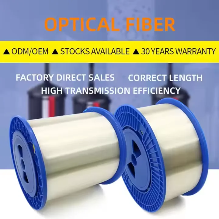 Bare Optic Fiber G657A2 for 5G Outdoor FPV Drone Communication Single-mode Fiber