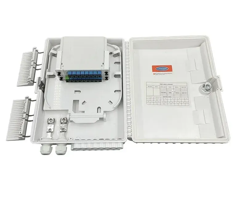 Hot Sales Fiber Optic Terminal Box 8 Ftth Cajas Nap Box Ftth with  PLC Splitter 1x8 Fiber 