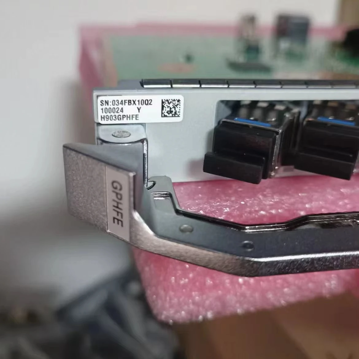 HW GPHFE 16-Port X-PON OLT Business Card Indoor POE SC Fiber Optic Network Board-boxintelecom