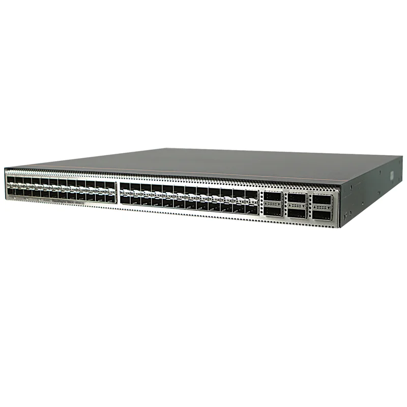 CE6857F-48T6CQ-F 02354HPW 02354HPV 48*10GE RJ45, 6*100GE QSFP28, 2*AC power modules Enterprise Data Center Network Switch 0