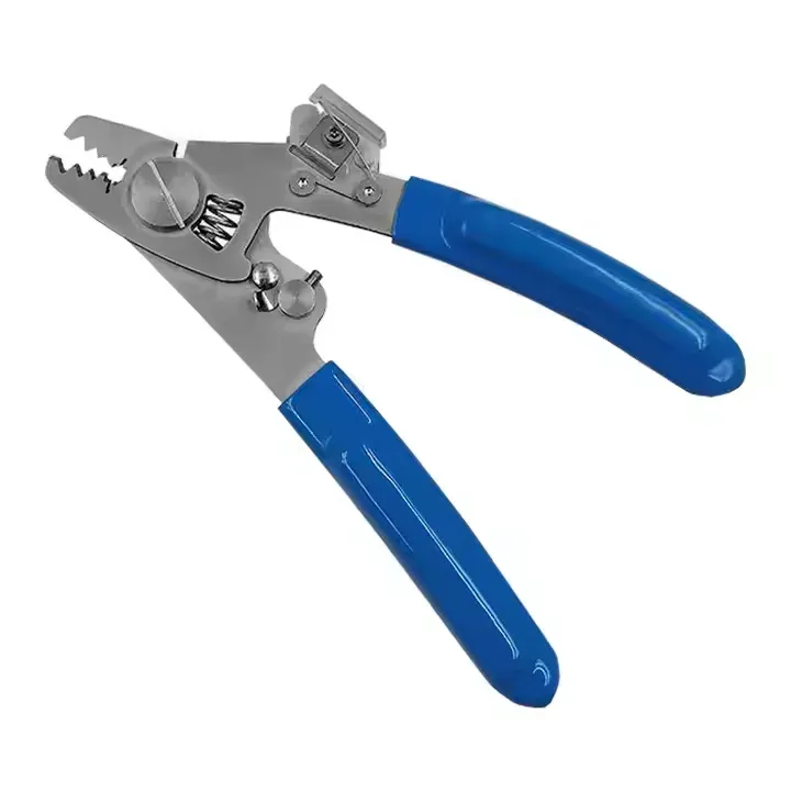 6-in-1 Multifunction Fiber Optic Stripper/Pliers/Wire Strippers FTTH Tools with 304 Stainl