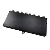 boxin UHF 8 Way Wilkinson Power Splitter 400-450MHz Low VSWR 50W 8 Way Power Splitter with