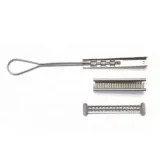 Fiber Optic Drop Wire Clamp, Fiber Clamp suspension set adss wire cable   tension clamp fo