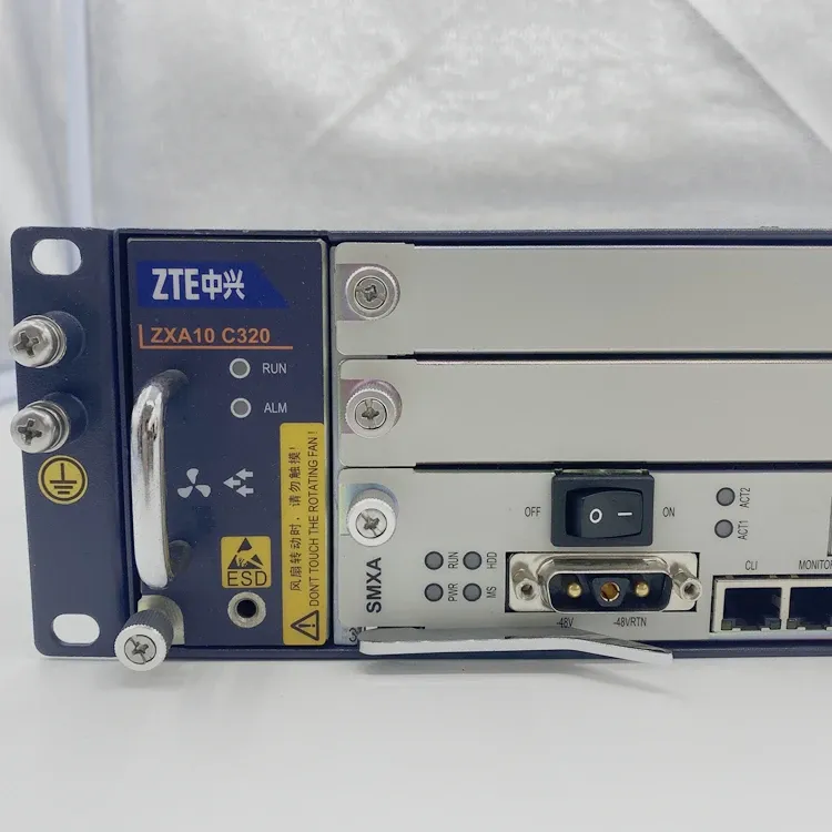 Original New Olt C320 Gpon Olt 16 Ports Gpon 10g zte 8 Puerto C320 zte Olt-boxintelecom