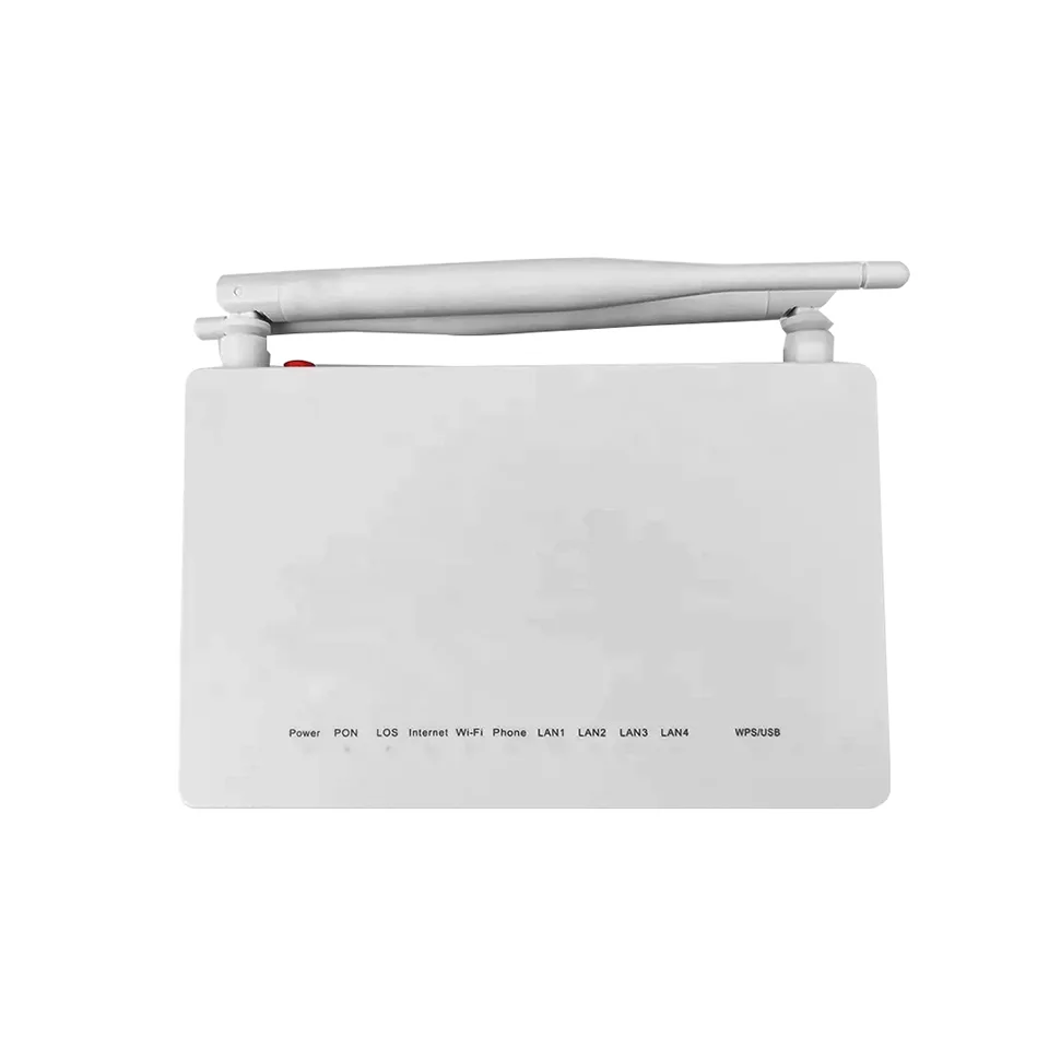 F660 V8 IP ONU Fiber Optic Network Equipment White English WiFi Router Free Shipping-boxintelecom
