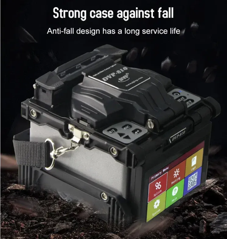 Fusion Splicer DVP-810 Single Fiber Fusion Splicer 6 Motors Optical Fiber Fusion Splicer