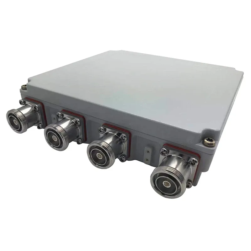 Cross band coupler Low PIM Quadplexers Four Band Combiner790-960/1710-1880/1920-2170/2490-2690MHz -160dBc,DINF-boxintelecom