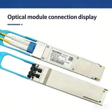 40G QSFP+ Transceiver 40GBASE-LR4 1310nm 10km SMF MPO DOM Optical Transceiver Module