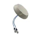 boxin 698-3880MHz High Gain 4dBi -153dBc MIMO Omni Ceiling Antenna with 2 N/4.3-10 Female 