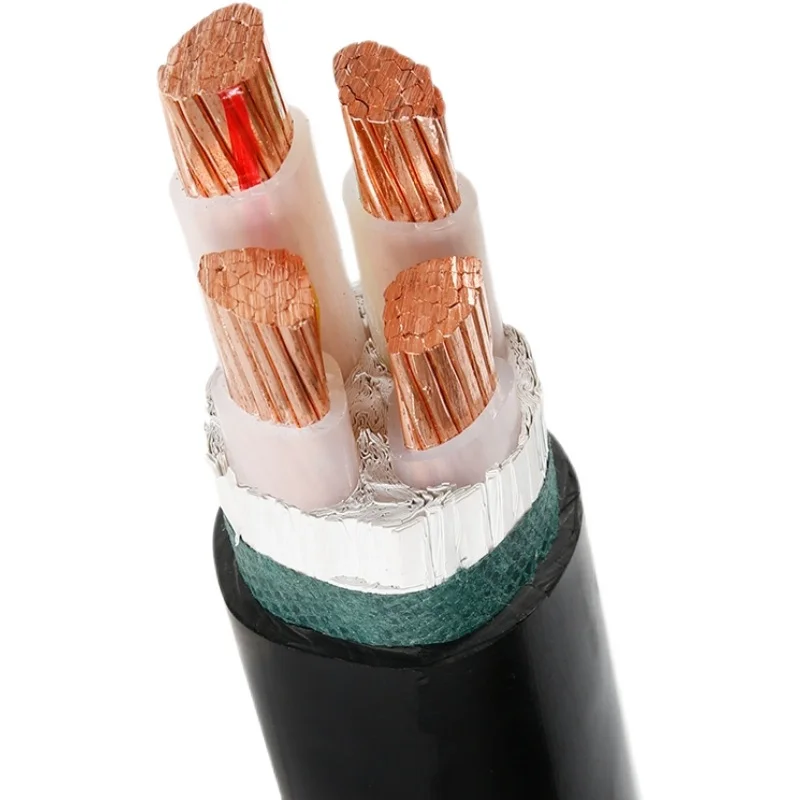 Jiangnan Cable National Standard Copper Core RVV/YC/RVVP Soft Power Cord 2-30 Core 0.5-6 Flat Flame retardant and Wear resistant-boxintelecom