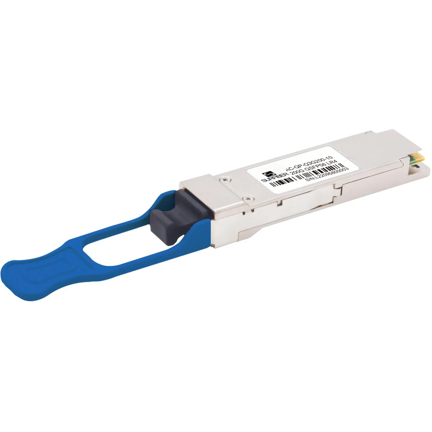 200G QSFP56 LR4 Fiber Optic Transceiver Module| FTTH| 10km Duplex LC| Compatible with for 