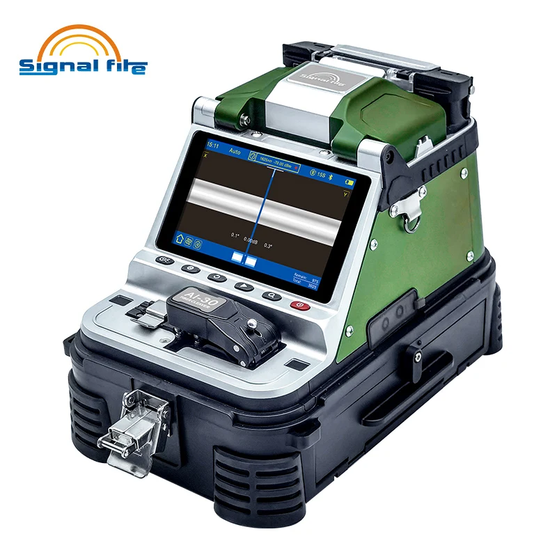 Fusion Splicer Machine AI-30 Fusion Machine FTTH Optical Fiber Optic Equipment Cable Patch