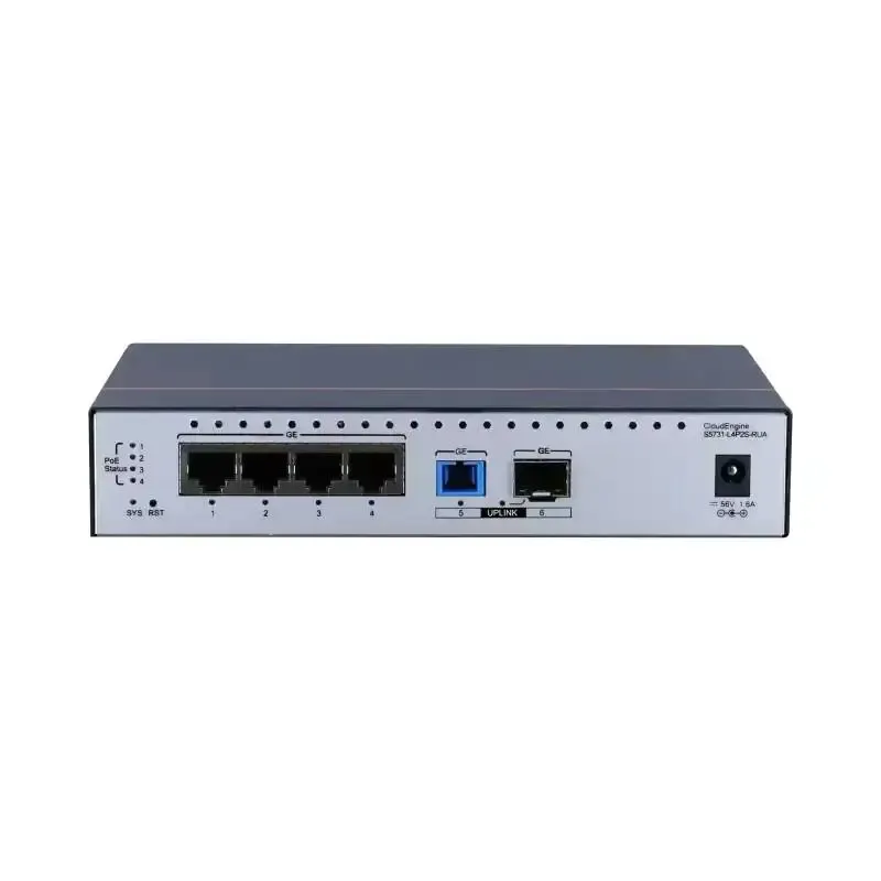 S5735-L48P4X-A1 98011343 S5700 Series 48*10/100/1000base-T 4*10ge SFP+ Ports, Poe+ Network Switch-boxintelecom