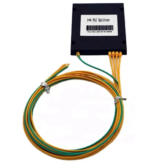 High quality  1x4 ABS BOX Fiber Optic Splitter With Connector SC/APC-boxintelecom