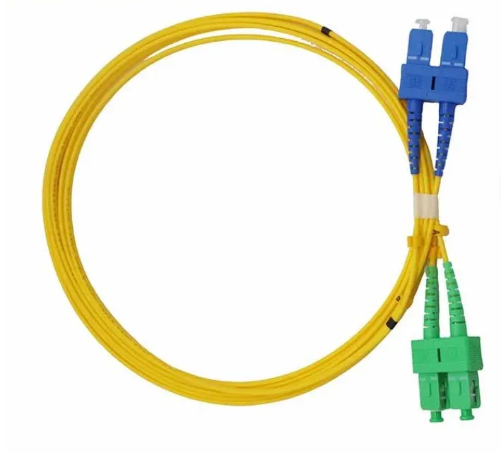 Single Mode 3m 5m SC APC Simplex Duplex G.652D Optic Fiber Patchcord SC UPC APC for FTTH 4