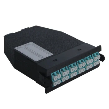 24 Fiber Cassette Module MPO/MPT to LC Duplex Multimode OM3/OM4 Cassette Terminal Blocks Alloy Steel Operating Temp 0C 70C-boxintelecom