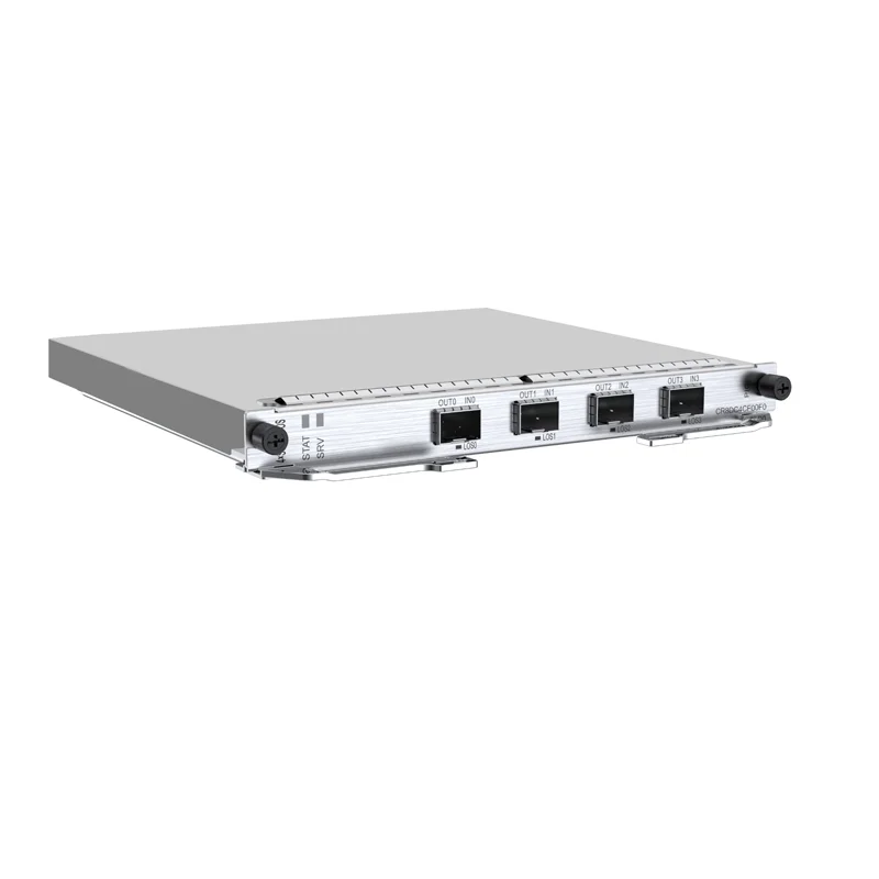 CR8D00P8CFD0 CR8D00P8CFD3 CR8DC4CF00F0 03036CNG 03035SJT 03034LBH 4-port POS-SFP flexible interface card for NE8000 router 0