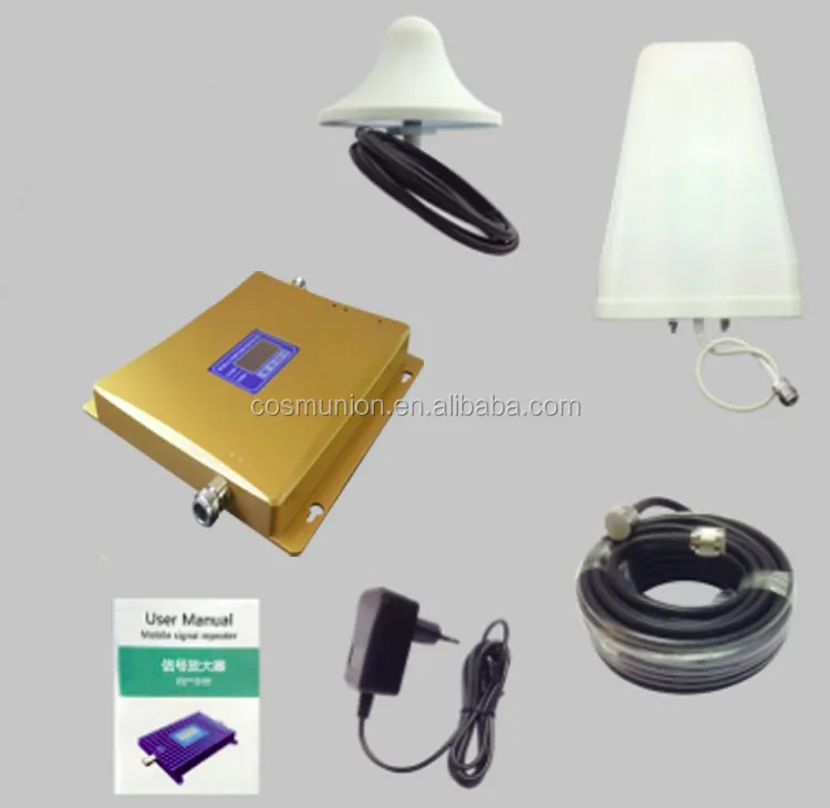 2g /3g/4g dual band cell phone Signal Booster,DCS/WCDMA Dual band booster repeater amplifier