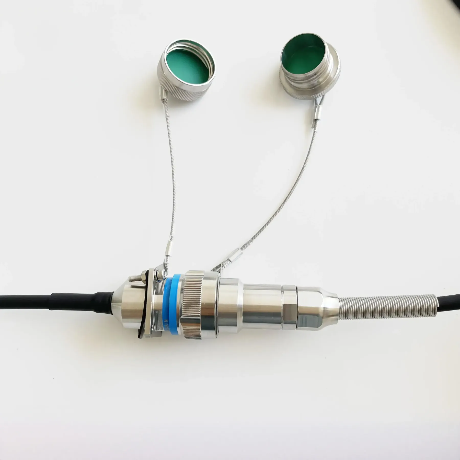 J599 MPO 24-Core Pre-Terminated Fiber Optic Connector| Stainless Steel 316L| Waterproof &