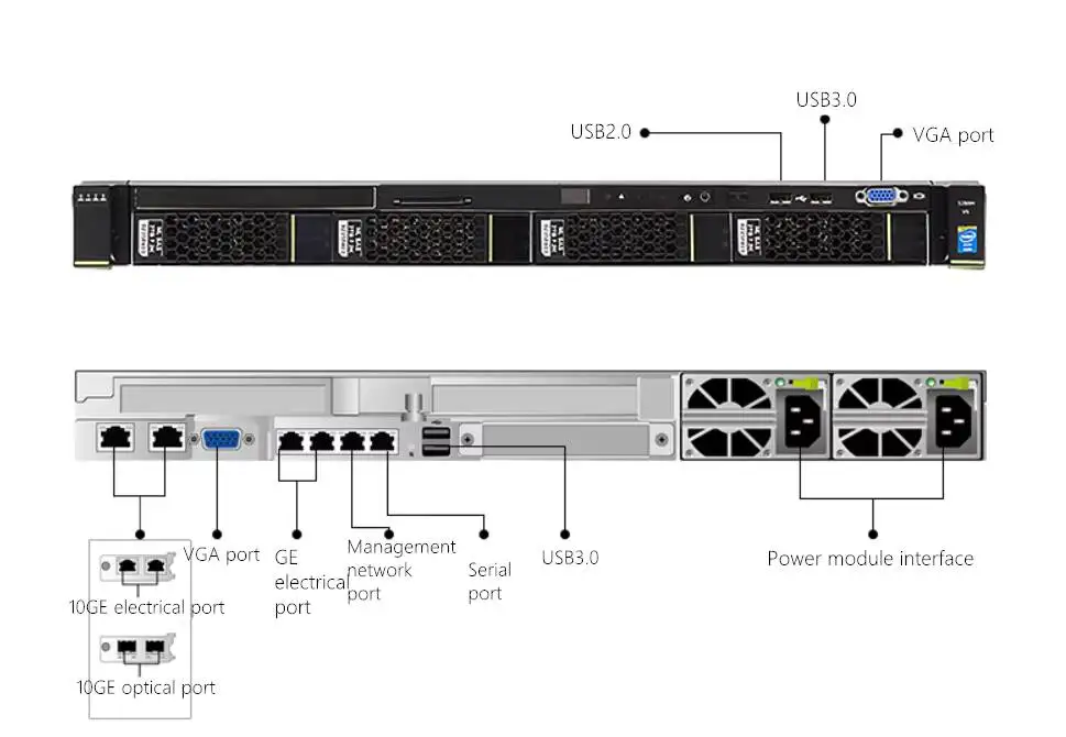 Original Huawei RH 1288H V5 Network Rack Server 2