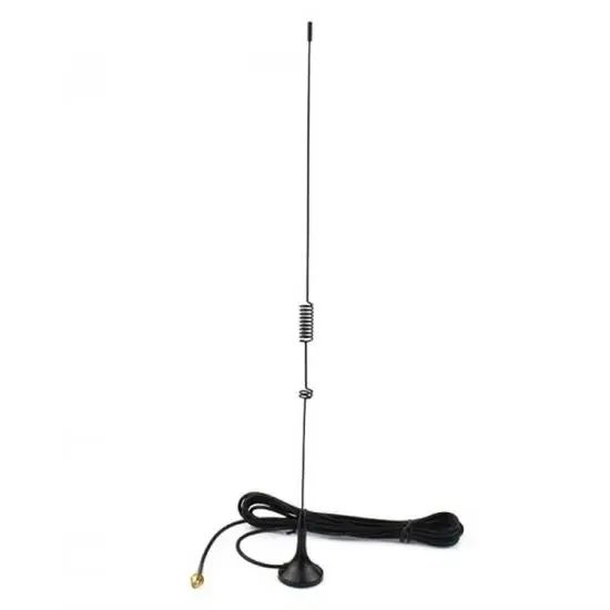 High Gain 3dBi 20W 144/430MHz  UV Dual Segment Mini-Cupula Intercom Antenna with SMA-Femal