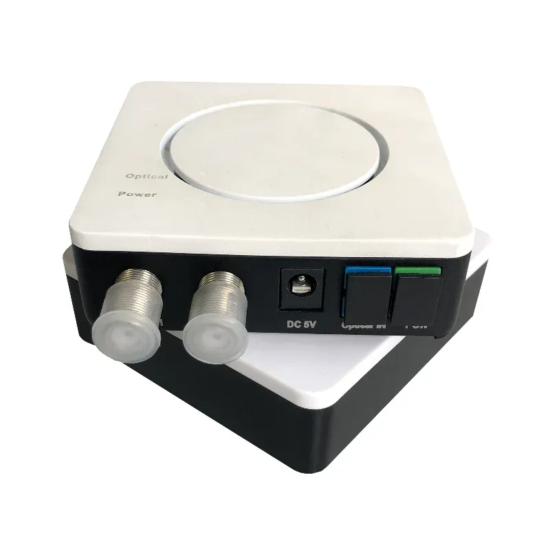 CATV Mini Optical Node AGC Passive WDM Transmitter Receiver Indoor FTTH-boxintelecom