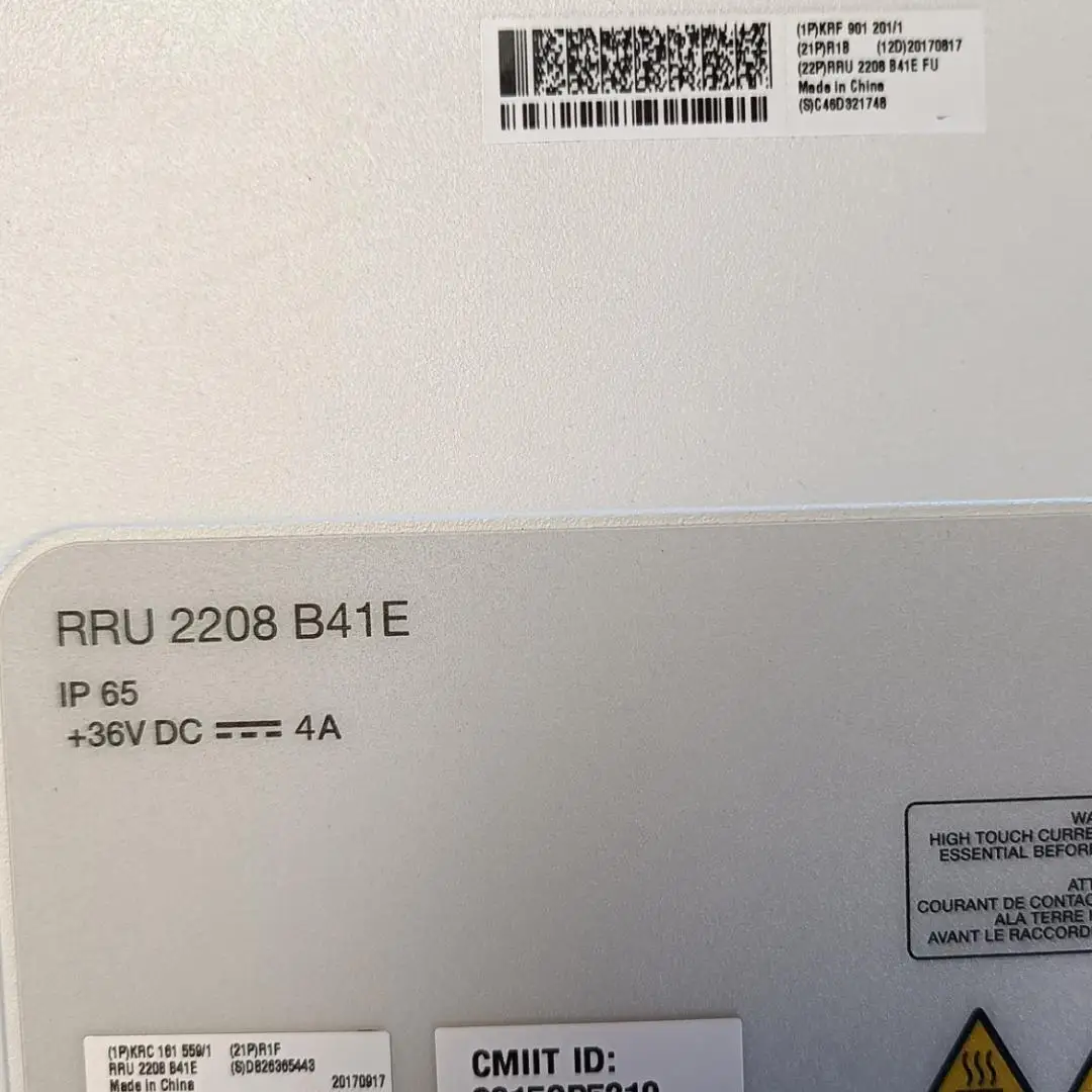 RRU 2208 B41E KRC 161 559/1 KRF 901 201/1 RRU 2208B41E KRC161559/1 KRF901201/1-boxintelecom