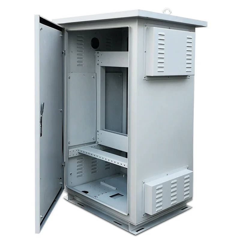 Durable Outdoor Integrated Steel Network Cabinet Shell IP55 Weather Resistant Electronics & Instrument Enclosure-boxintelecom