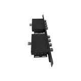 Low PIM 600-6000MHz Rf 4way Strip-line Power Combiner Splitter Array with 19" 1U Panel