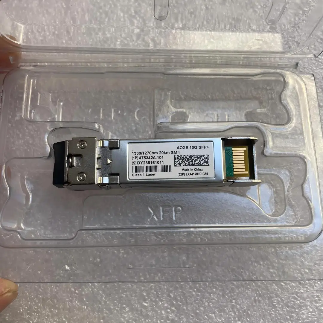 AOXE 475342A Paired Optical Module AOXF 475343A Optical Transceiver 10G SFP+ 20km
