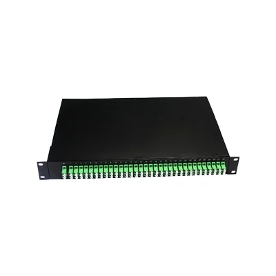 1U Rack Mount Fiber Optic Patch Panel 1x32 Metal Box PLC Splitter 1U Fixtures FTTX Unspeci