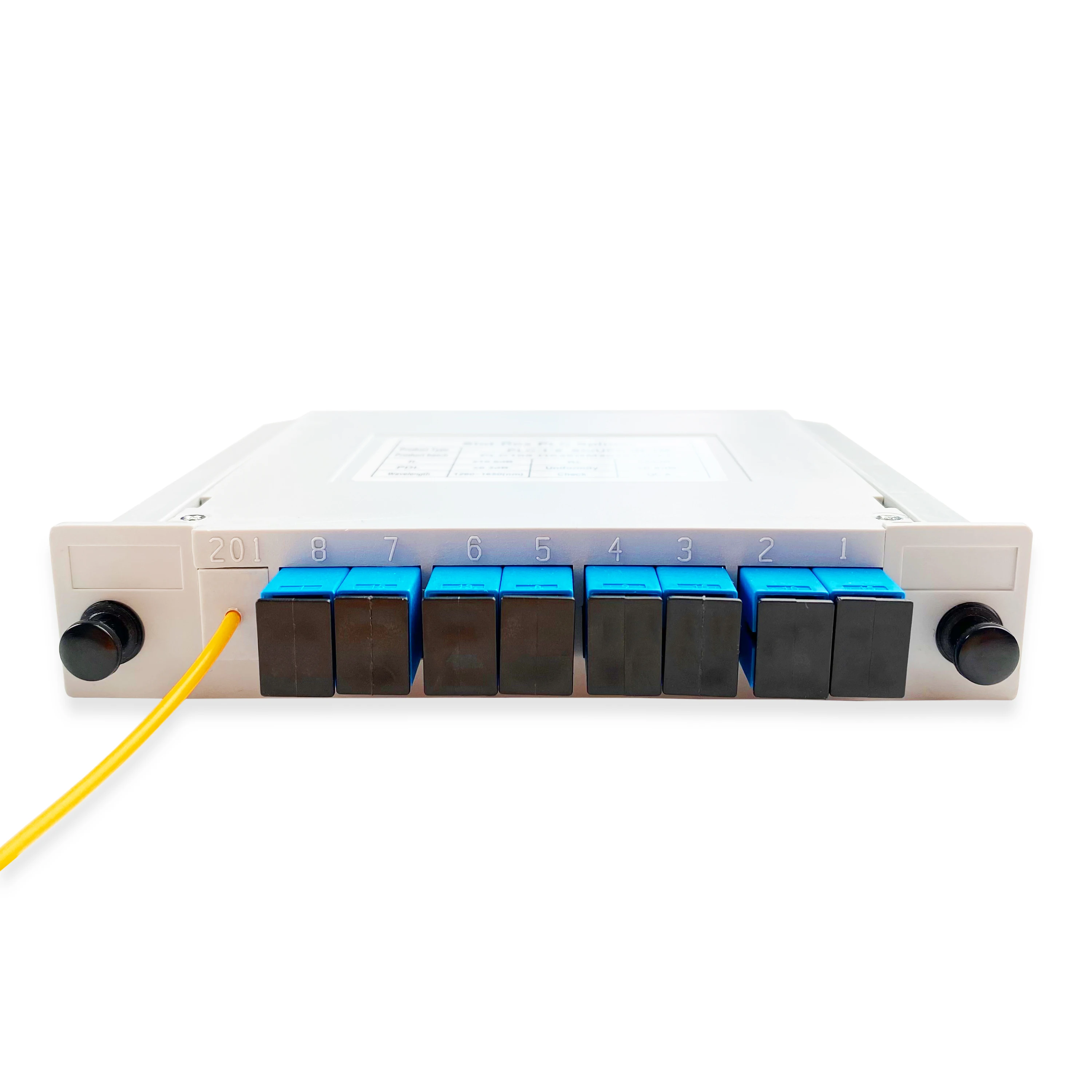 LGX Cassette 1*17 SCUPC Excellent Uniformity  Cassette Type Fiber Optic PLC Splitter Sc/Up