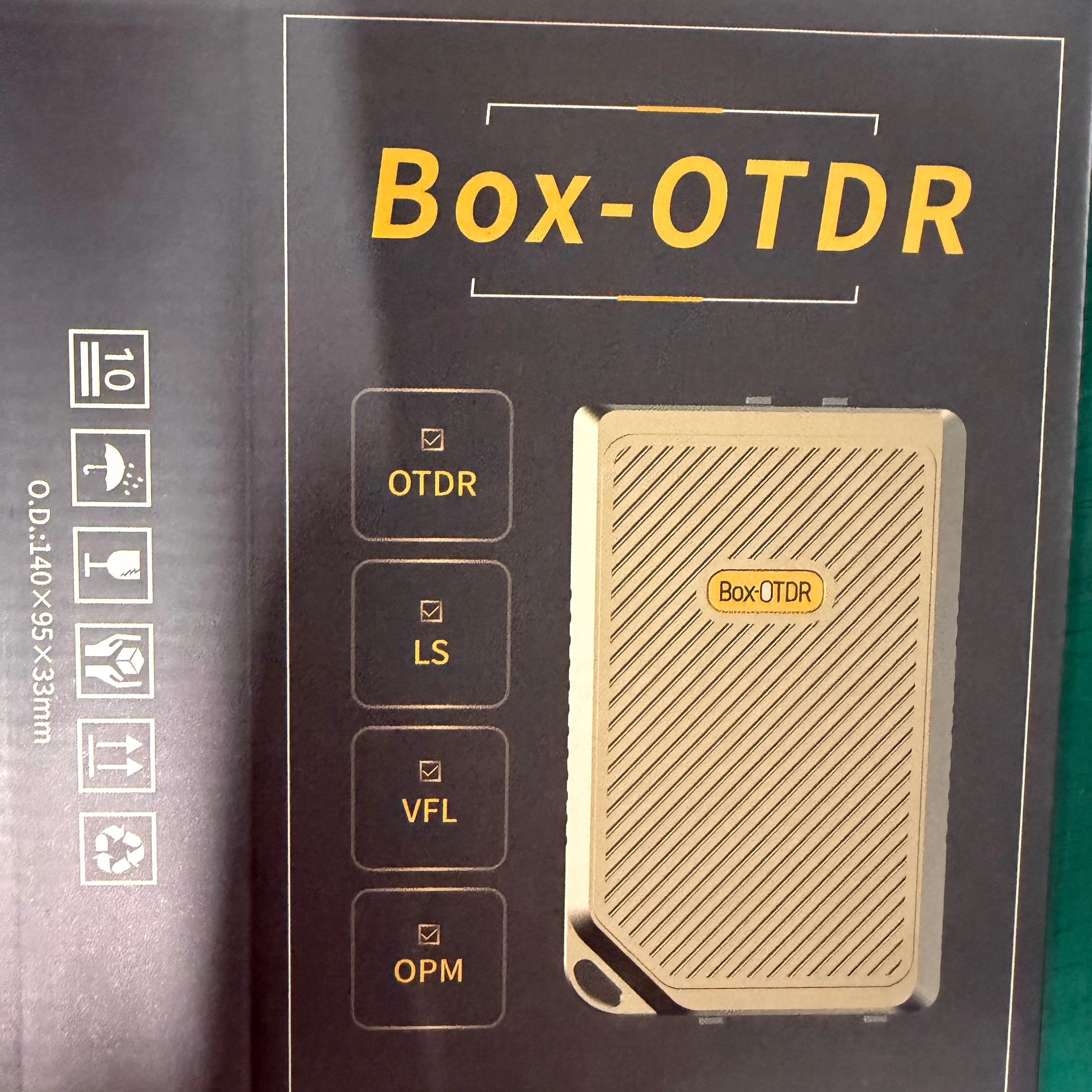 Ftth New Smart Handheld Box OTDR NK1500 Supports Live Fiber Testing Optical Time Domain