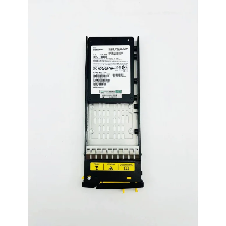 P37647-001 HPE 3PAR 8000 3.84TB 12G SAS 2.5 SSD PM1643a MZ-ILT3T8B P26410-003 874244-005