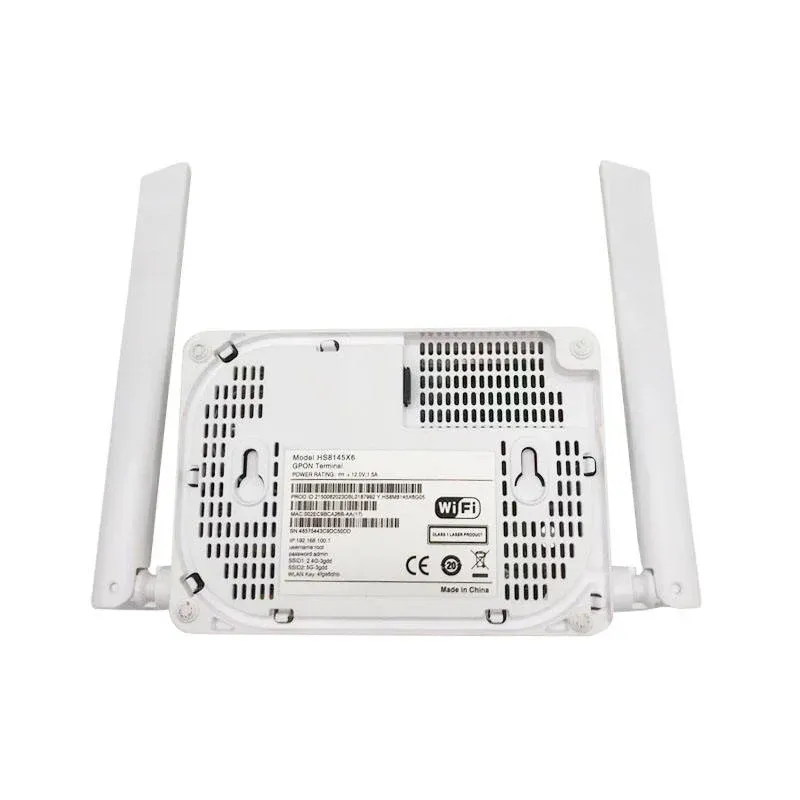 ONU ONT High Quality EG8145X6-10 GPON 4GE+2USB+1TEL+WIFI2.4G/5G WIFI6 Dual Band FTTH Fiber Optic Equipment-boxintelecom