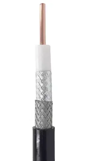 Best Price 8D-FB Braided Copper Coaxial RF Cable 305m Insulated with CCA Conductor PVC Jacket for Signal Transmission-boxintelecom