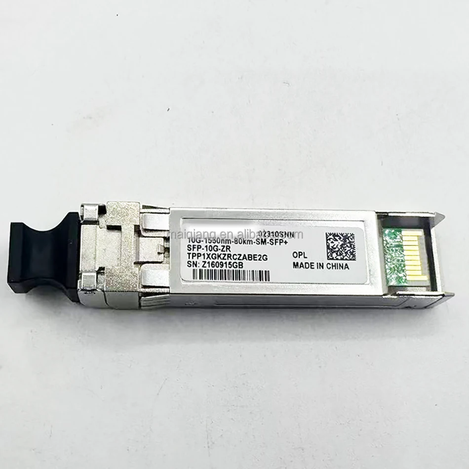 02310SNN SFP-10G-ZR 10GBase-ZR Optical Transceiver SFP+ 10G Single Mode Module 1550nm 80km LC