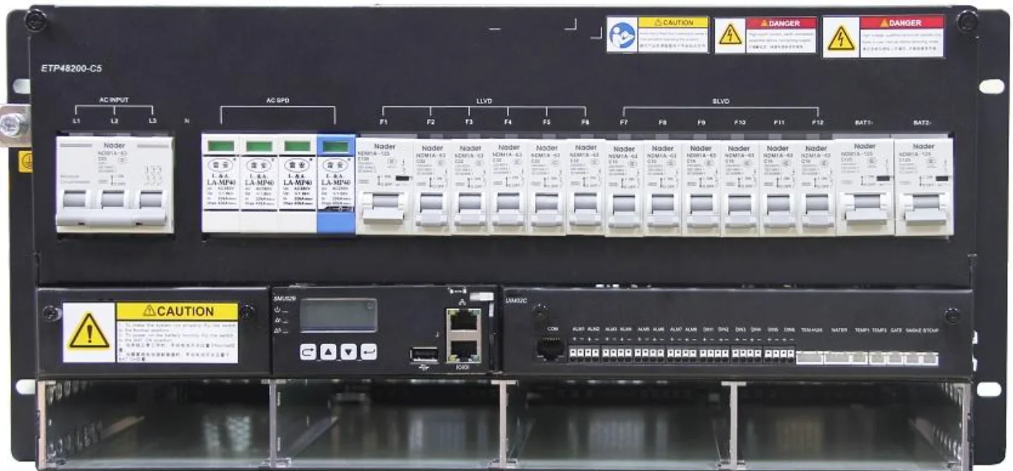 etp48200 embedded dc power system etp48200 c5e1 etp48200-c5e1 etp48200-b2a1 etp48200-C5B8 rectifier system with SMU02B UIM02C-boxintelecom
