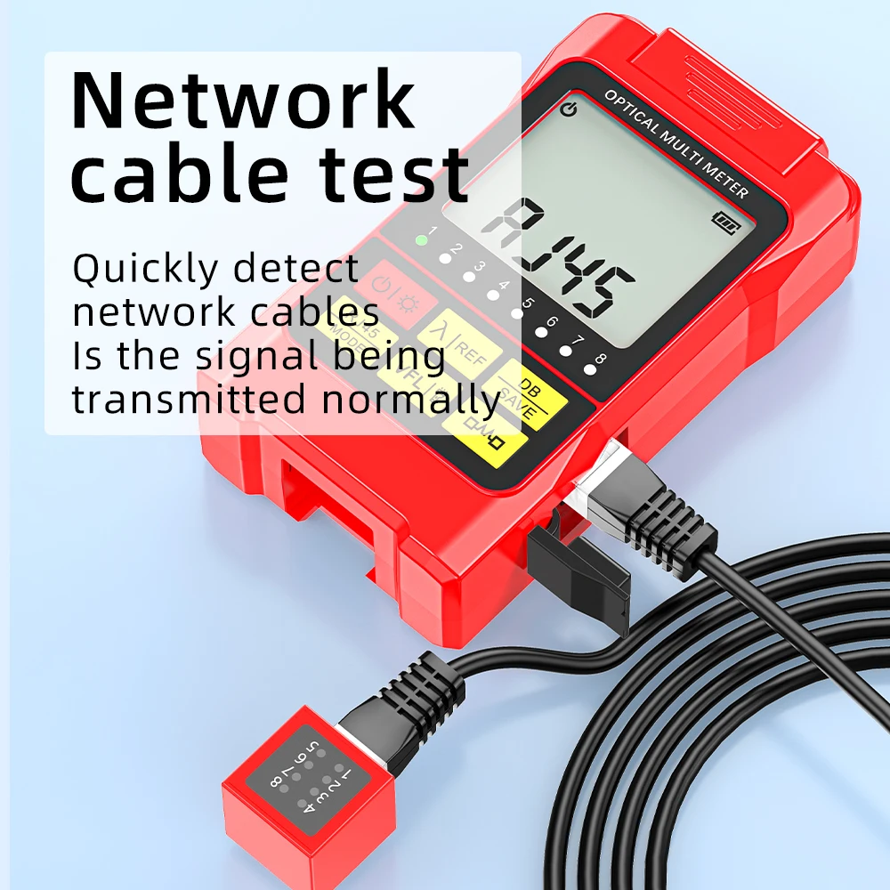 10 Wavelengths Optical Power Integrated Machine Optical Power Meter/red Light Source/network Testing/LED Lighting-boxintelecom