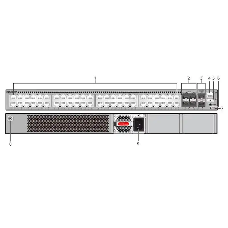 S5735R-L48T4X-A-V2 98012681 Industrial Ethernet Switch with 48*10/100/1000base-T Ports, 4*10ge SFP+ Ports-boxintelecom