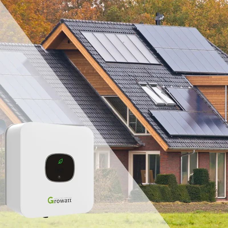 Growatt On-grid Solar Inverter 5Kw 10Kw 30kw 50kw 80kw Hybrid on Grid Solar Power Inverters-boxintelecom