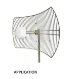 Hpt Sale Parabolic Grid Antenna 100W 698-4000MHz 15-30dBi Parabolic Grid Antenna With 2*N 