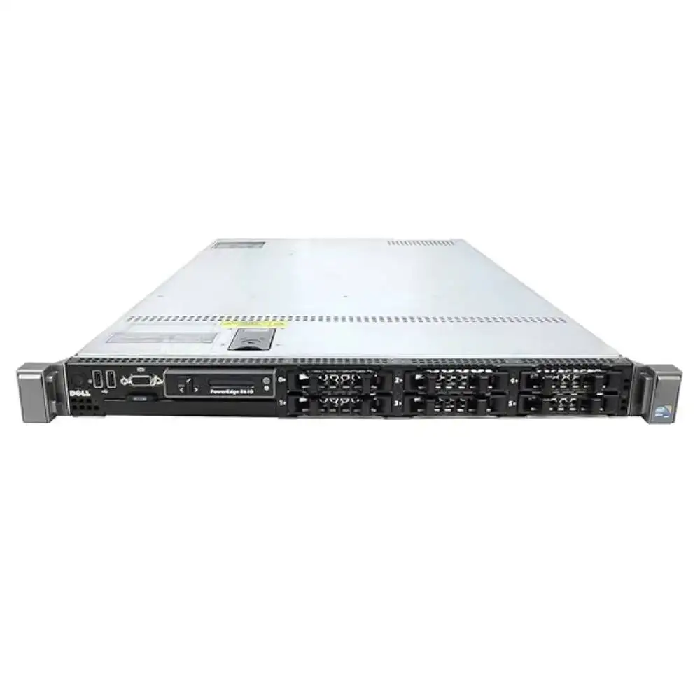 Hot Sale for DELL EMC Poweredge R610 1U Rack Server Used with 2x Intel CPU 1 Year Warranty in Stock 1