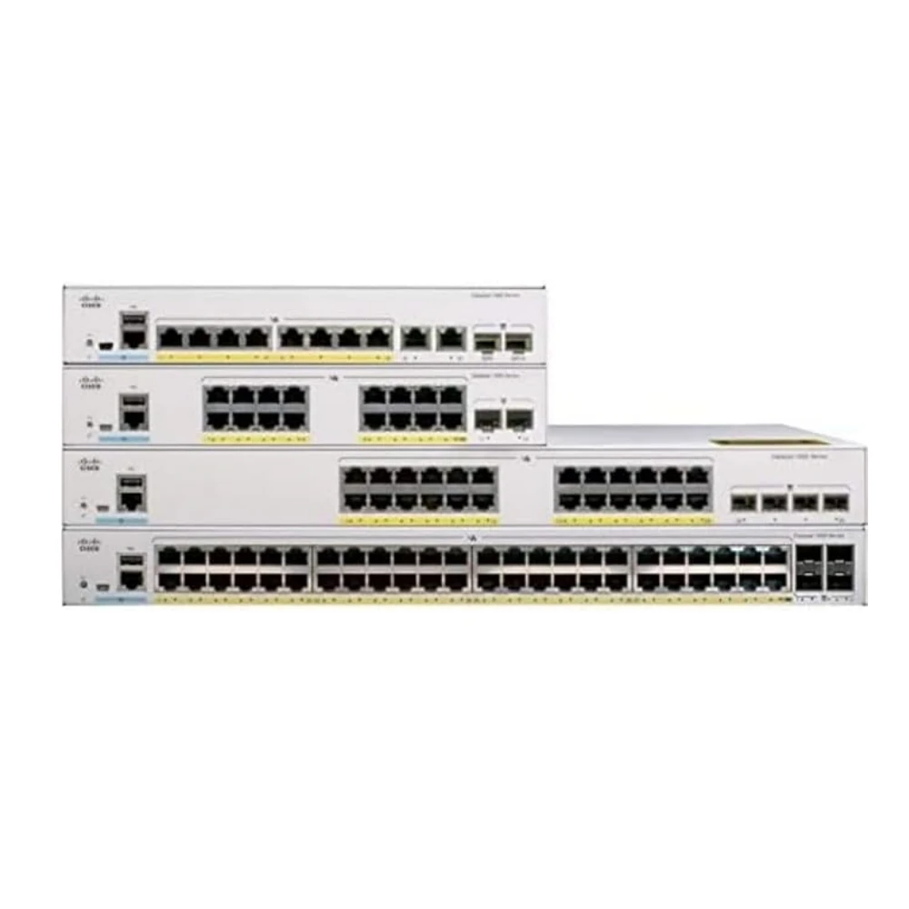 Brand New C1000-24P-4G-L Network 24 Gigabit Ethernet PoE+ Ports Internet SFP Switch