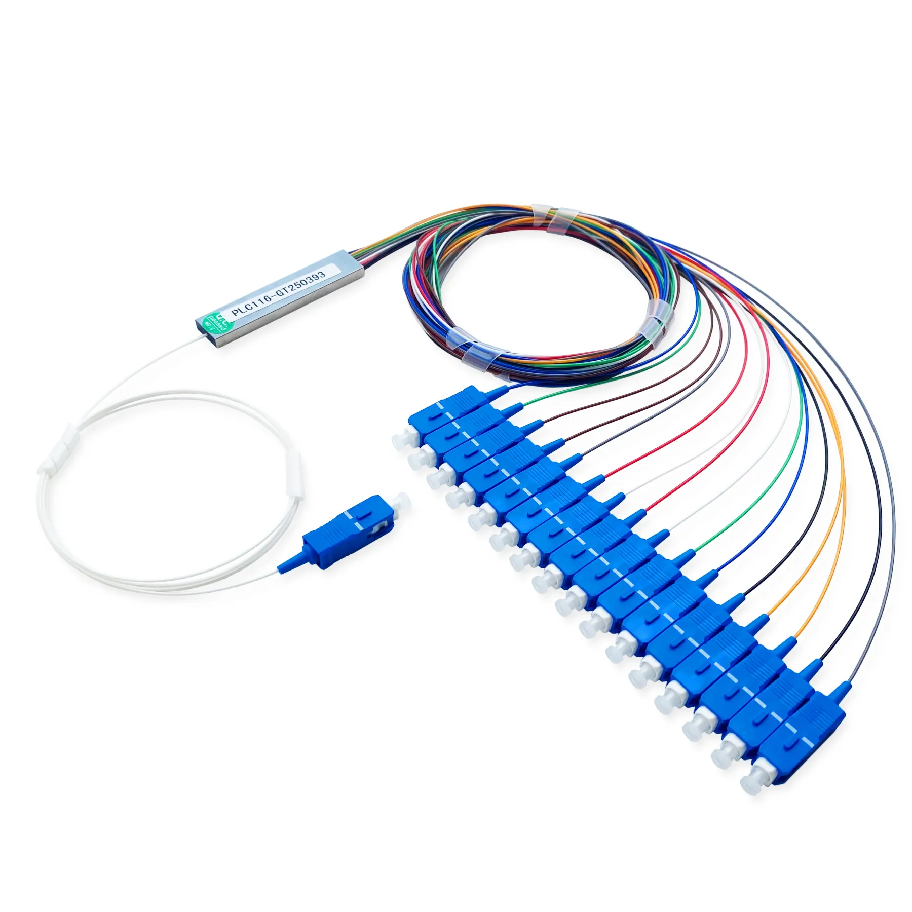 Ffth Plc Splitter  Manufacture Optical Fiber Splitter sc Upc Mini Plc Splitter