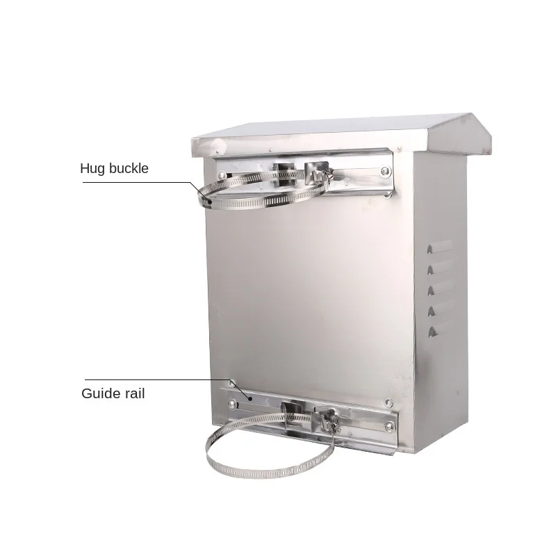 Outdoor Electric Control Stainless Steel IP65 Distribution Box 304 Galvanized Steel Waterproof Hoop Electronics Instrument-boxintelecom