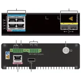 AR550C-4GE 50010300 2SFP WAN 2.5GE,4GE LAN,1DO,1DI,1USB2.0,2POWER 9.6-60V Enterprise Indus