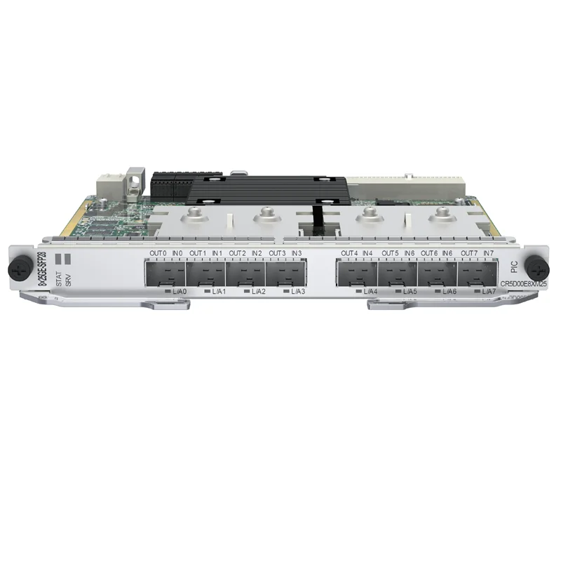 CR8D00E1KBC0 CR8DE1KB00M1 CR8DE1KB00M2 1-Port 400GBase-QSFP-DD Single-layer Physical Inter